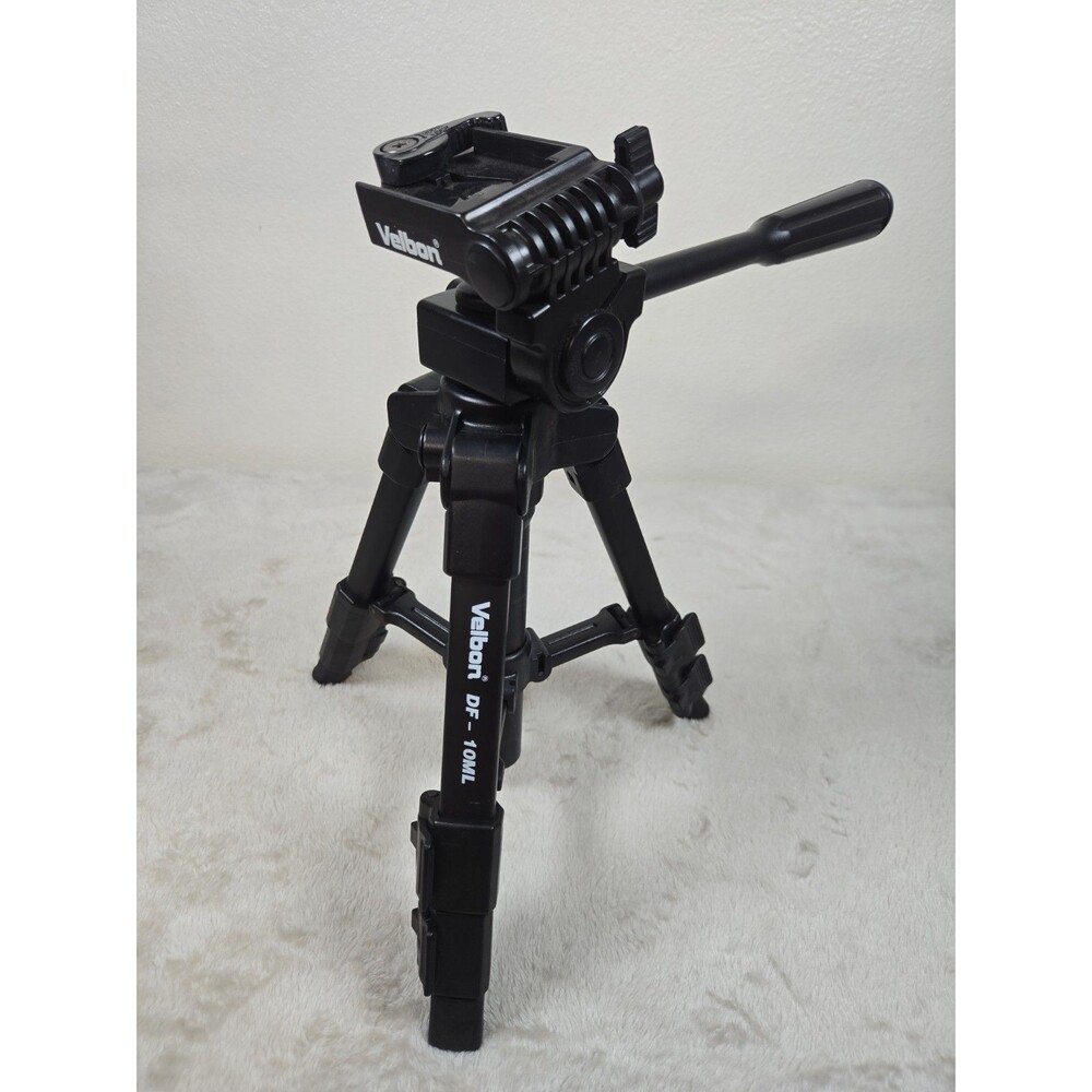 Velbon DF-10ML Tripod w/Quick Release - Adjustable 11.5" to 25.2"